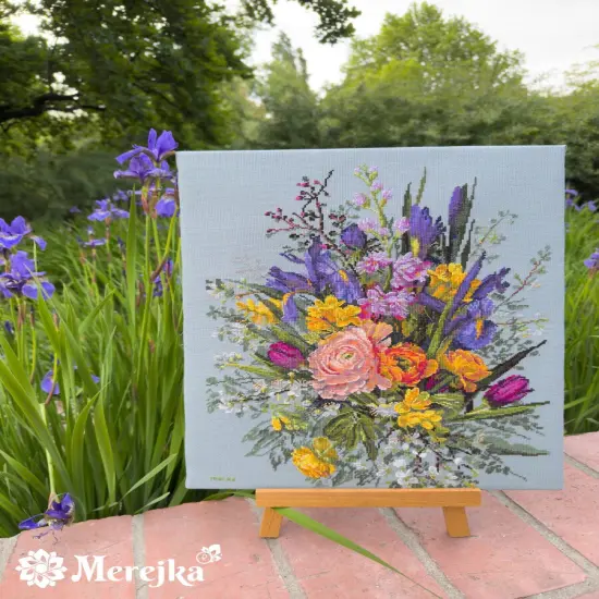 Garden Awakening K-271 Counted Cross-Stitch Kit {4}