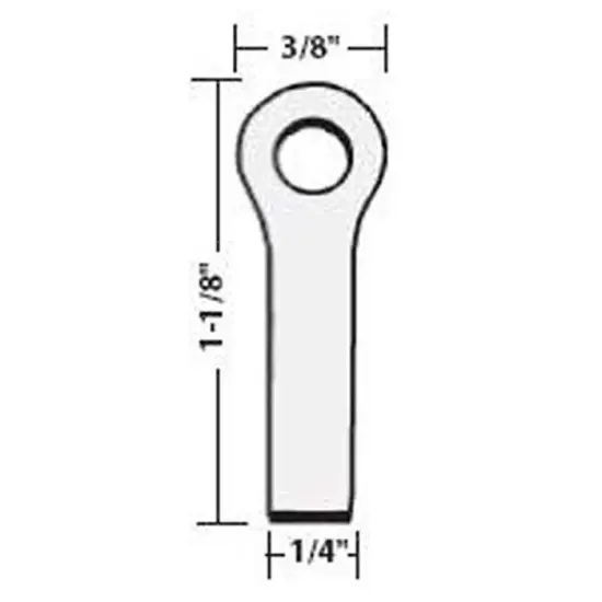 1-1/8"x3/8" Fusible Handy Hanger 25 Pairs/Pk. {2}