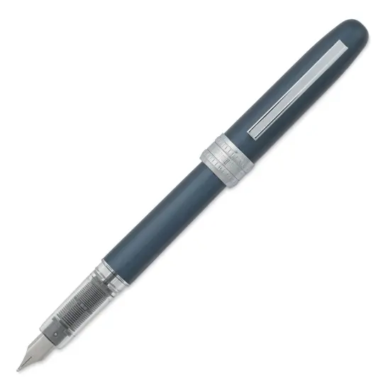 Platinum Plaisir Fountain Pen - Blue, Medium {1}