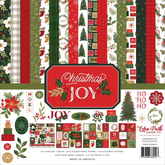Echo Park Collection Kit 12"X12"-Christmas Joy {1}