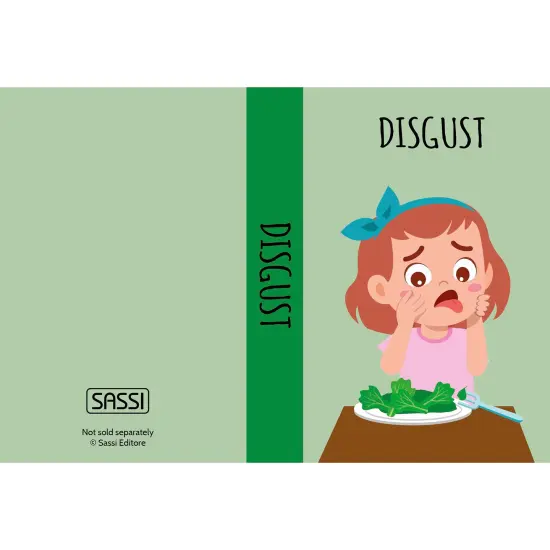 Sassi: My First Library - Emotions- 8 Cardboard Mini-Book Set, Feelings Development, Rhyming Stories, Portable Box, Read-Learn-Play, Kids-Toddlers 2+ {4}