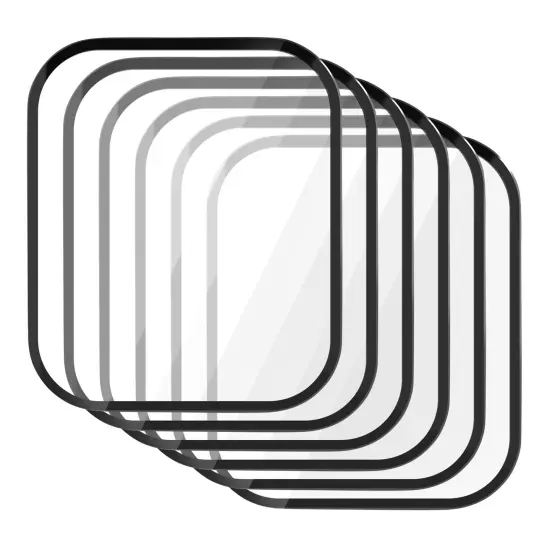 6 Pack Acrylic 41mm Watch Screen Protector Compatible with Apple Watch Series 7/8 41mm, with 6 Installation Kits {3}