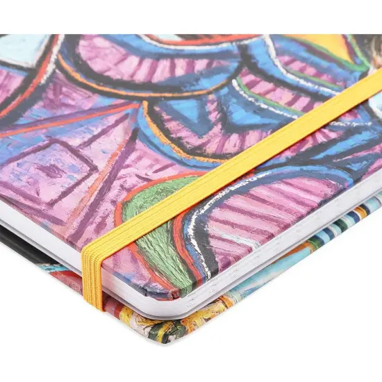 3-Pack Pablo Picasso Hard Cover Diary Journals Notebooks, 160 Lined Pages each (7x5 inches) Multicolor {7}