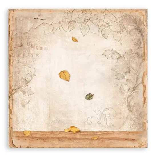 Stamperia Single-Sided Paper Pad 12"X12" 22/Pkg-Golden Harmony {7}