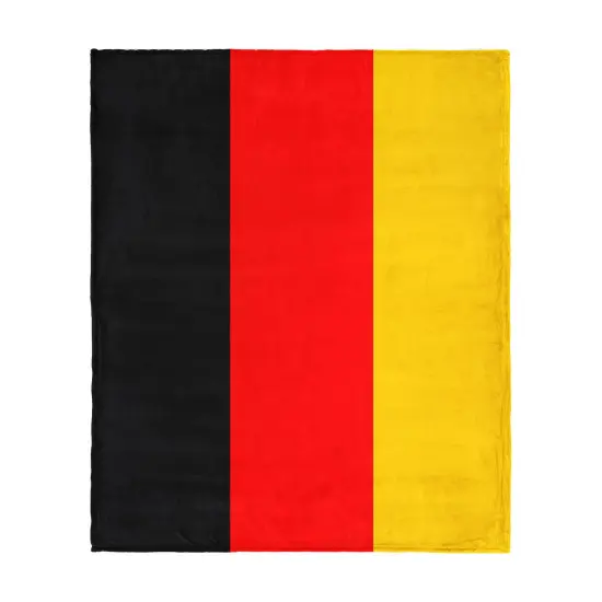 Country Flag Silk Touch Throw Blanket Germany {1}
