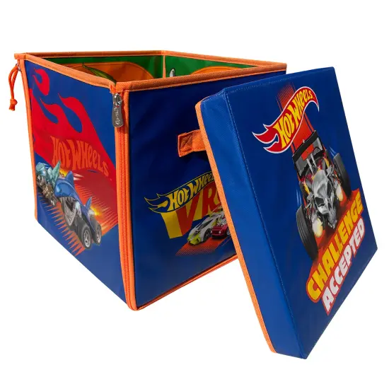 ZipBin Hot Wheels 300 Car Storage Cube & Playmat {5}