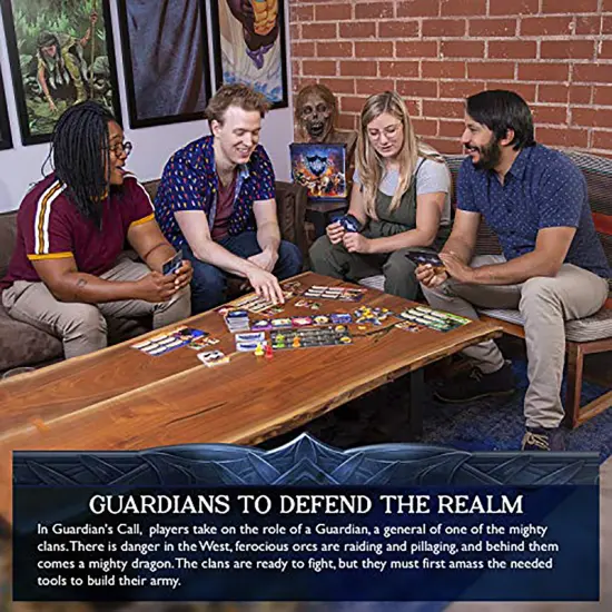 Guardian's Call - Skybound Games, A Bluffing & Deduction Fantasy Board Game, Ages 14+, 2-5 Players {7}