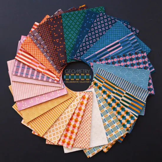 Ripple in Sorbet (rs5171 11) | Geometry | Ruby Star Society {2}