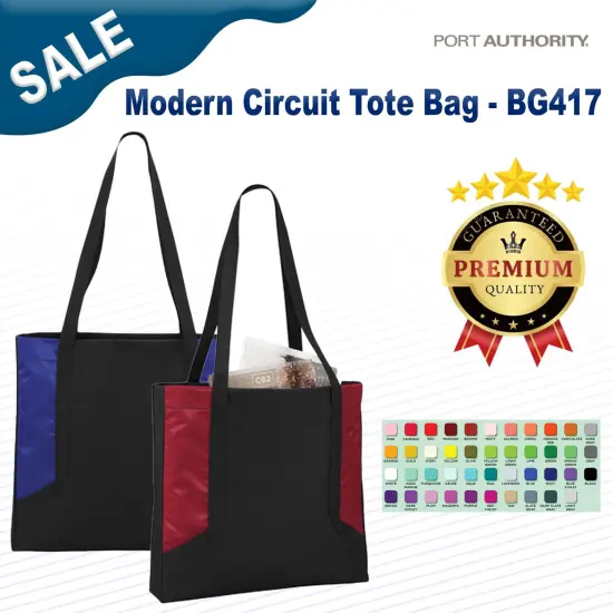 Port Authority&reg; Modern Circuit Tote Bag {2}