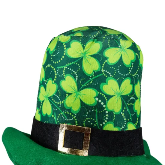 Northlight Standing Shamrock St Patrick's Day Gnome - 12.5" Green {6}