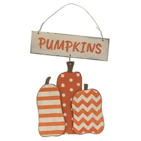 Pumpkins Design Trio Dangler {1}