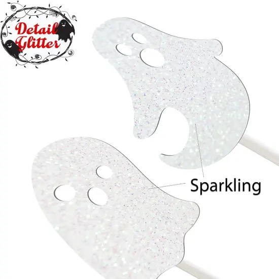 24pcs Halloween Ghost Cupcake Toppers {4}