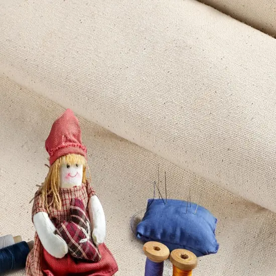 Pack of 5 Yards, 100% Cotton Muslin Fabric 48&rdquo; Inch Wide {3}