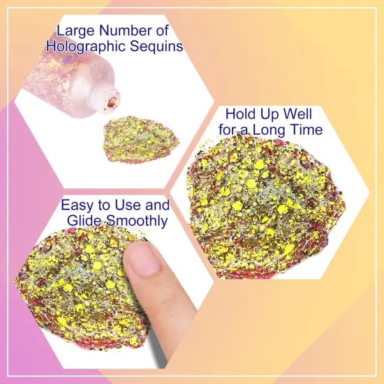 Color Changing Face Glitter {3}