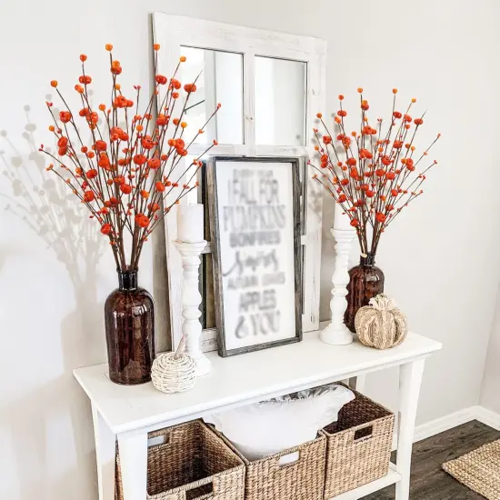 Fall Artificial Berry Stems {3}