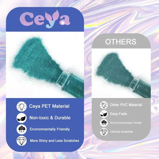 Ceya 3.8oz/ 110g Ultra Fine Glitter Powder Wine Red Glitter 1/128&rdquo; 0.008&rdquo; 0.2mm for Slime Epoxy Resin Craft Tumbler Jewelry Nail {6}