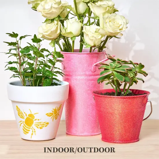 Martha Stewart&trade; Rainbow Sparkles Collection - Multi-Surface Glitter Paint Set - 10 pc. - 68709 {5}