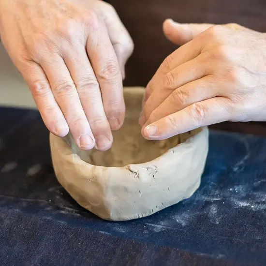 Natural Air-Dry Clay 5lbs, for Sculpting, Wheel Throwing, Hand Building, All-Purpose Modeling Clay 5lbs for Sculpting (Gray 5LBs) {3}