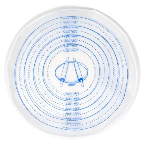 Norpro Silicone Pie Crust Dough Rolling Bag, Non-Stick Mess Free, Easily Roll Out 5" to 12" Crusts {1}