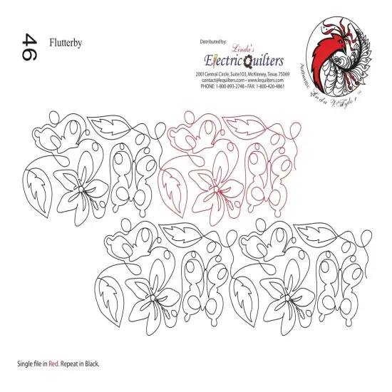 046 Flutterby Pantograph by Linda V. Taylor {1}