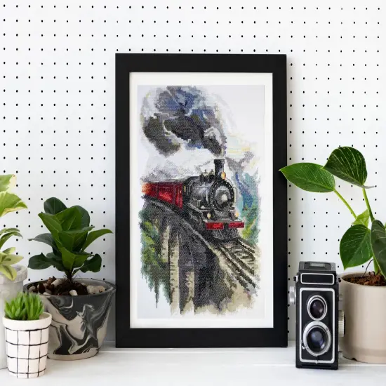 Cross-stitch kit - Eastern Express {2}