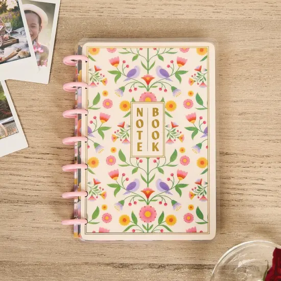 Happy Planner Mini Disc Bound Notebook-Bloom & Glow {6}