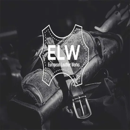 ELW Full Grain Leather 8lb Scraps Tobacco Brown 5/6 OZ (2mm)Perfect for Crafts, Tooling, Repairs {5}