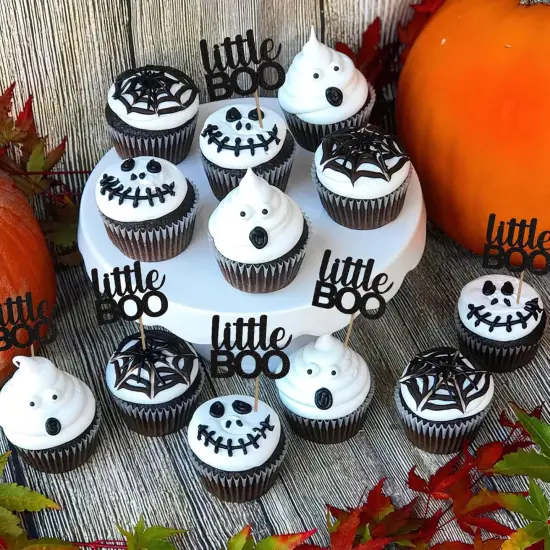 Little Boo Cupcake Toppers {3}