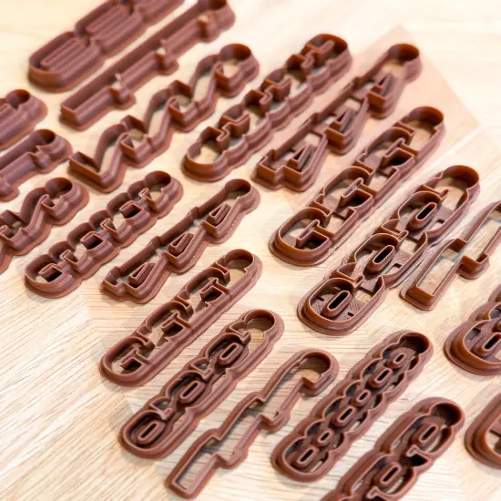 777 ANGEL NUMBERS EARRING & KEYCHAIN | SPIRITUAL MEANING | POLYMER CLAY CUTTERS {5}