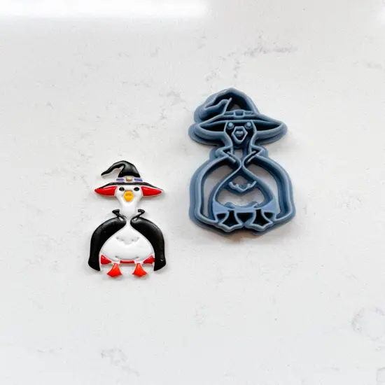 WITCH DUCK GOOSE | HALLOWEEN 2025 | CLAY CUTTERS {1}