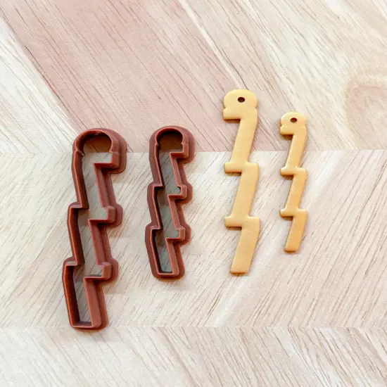 777 ANGEL NUMBERS EARRING & KEYCHAIN | SPIRITUAL MEANING | POLYMER CLAY CUTTERS {1}