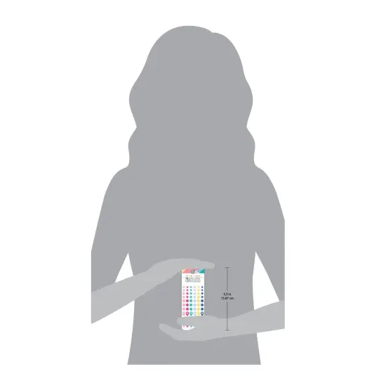 Paige Evans Adventurous Enamel Dots-60/Pkg {4}