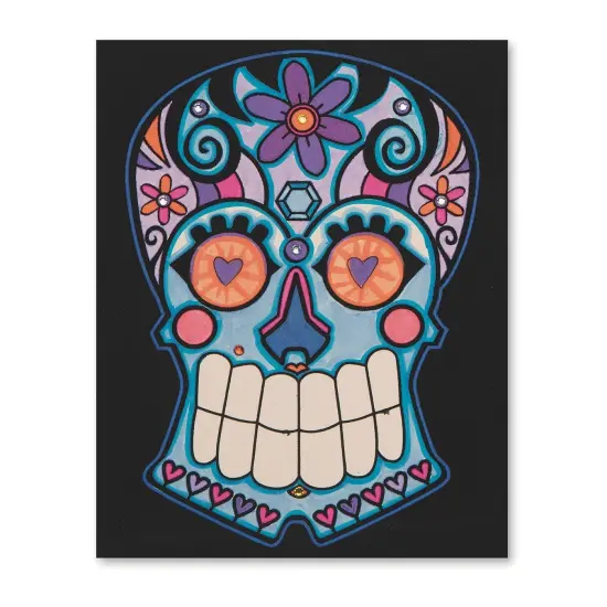 Velvet Art Skull Posters (Pack of 24) {5}
