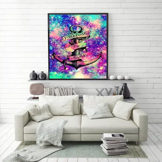 Diamond Painting Kits for Adults 5D（I Refuse to Sink） {4}