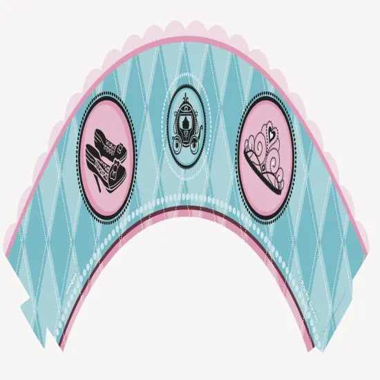 Fairytale Princess Cupcake Wrappers - 12ct {3}