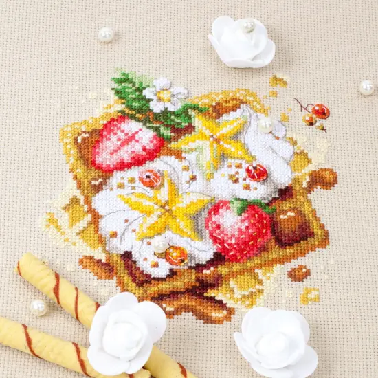 Viennese Waffles 120-091 Counted Cross-Stitch Kit {6}