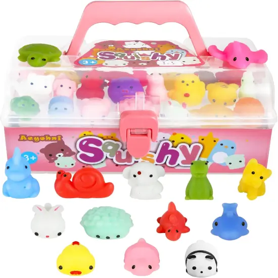 50 Pcs Squishies Mochi Squishy Toys for Kids {1}