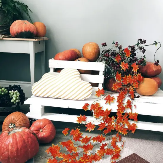 12 Pack 92Ft Fall Leaf Garland {5}