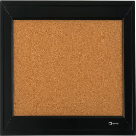 Cork Bulletin Board, Framed Corkboard, 11&rdquo; x 17(Brown) {1}