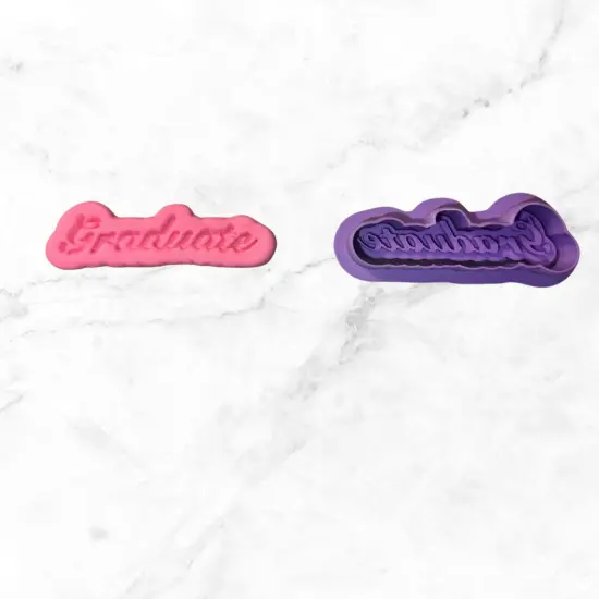 GraduateCookie Cutter and Stamps {4}
