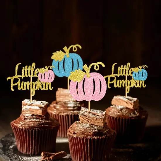 Pumpkin Gender Reveal Decorations {4}