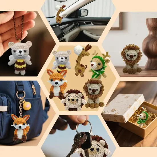 6Pcs Crochet Kit for Beginners {4}