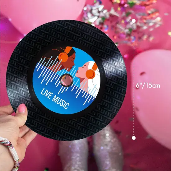 60 PCS Records Bulletin Board Cutouts {3}