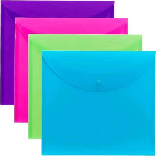 4 Pack Project Snap Closure Envelope {1}