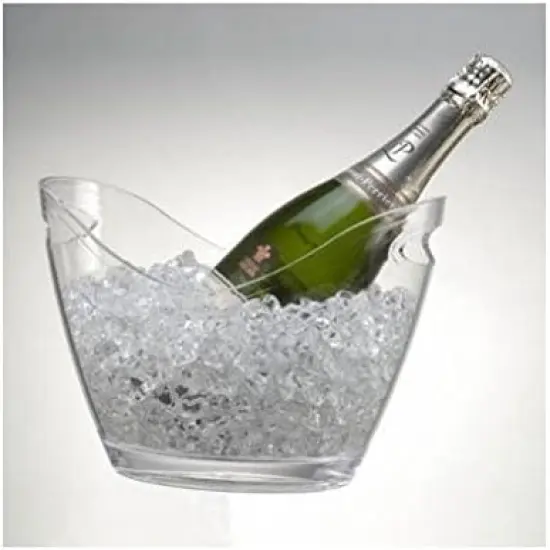 Wine Bucket - 2 Bottle Tub (Clear) {2}