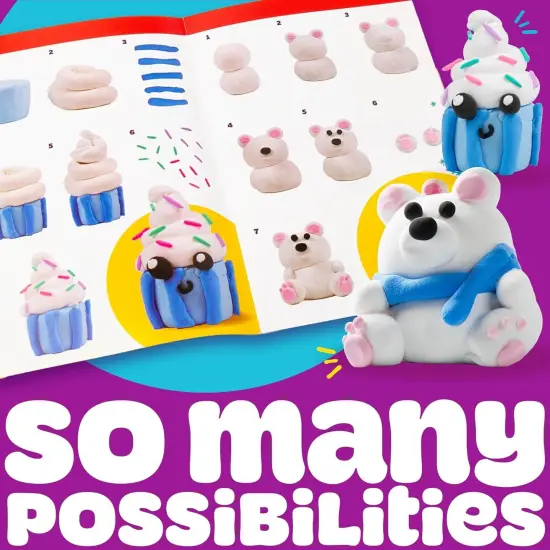 Paintable White Modeling Clay - White {4}