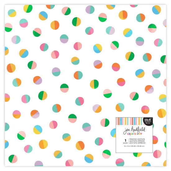 Jen Hadfield Create Joy Specialty Paper 12"X12"-Acetate {1}