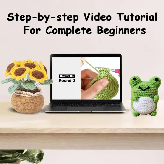 Sunflower Crochet Starter Kit {2}