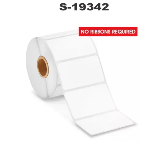 Thermal Labels Rolls W=2 1/2 x H=1 1/2" {2}