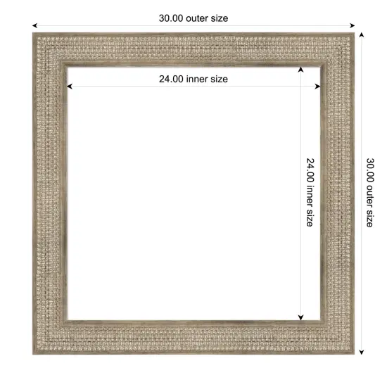 Trellis Framed Dry Erase Magnetic Board Silver {4}